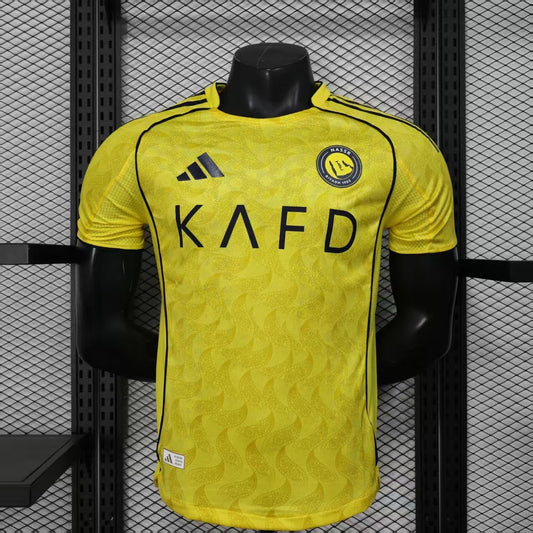 Al Nassr Maillot DOMICILE – Version Joueur 25/26