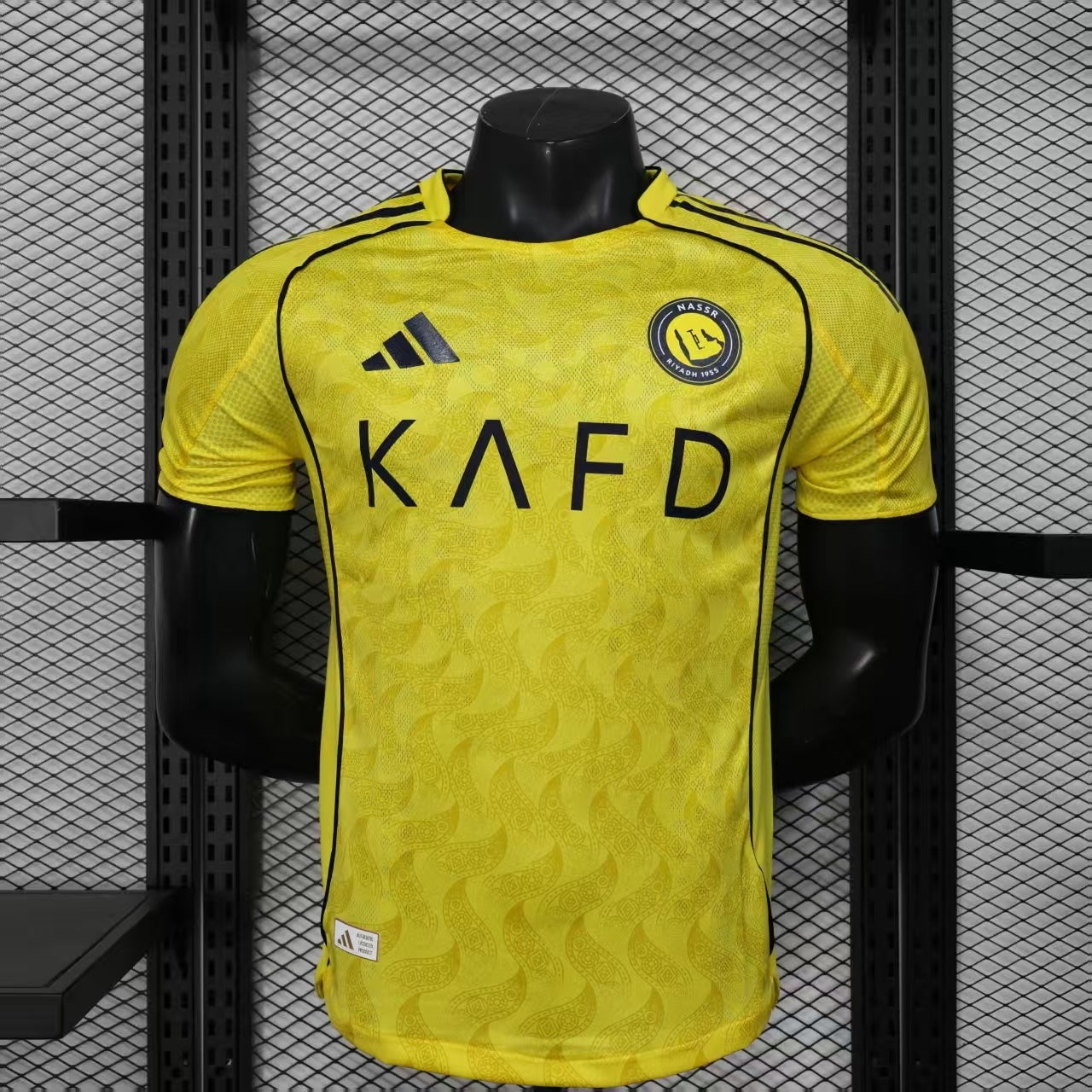 Al Nassr Maillot DOMICILE – Version Joueur 25/26