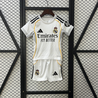 REAL MADRID Maillot Domicile 25/26 – Enfant